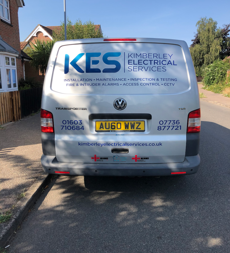 Kimberley Electrical Service van